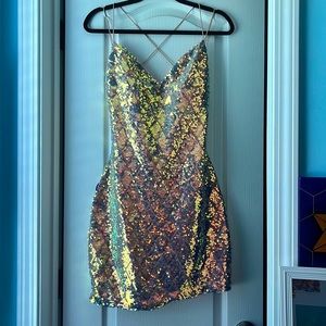 Windsor Blush Sequin Dress size 11